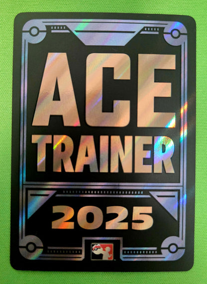 Pokémon Celebratory Fanfare Ace Trainer Insert Card Promo 2025 English