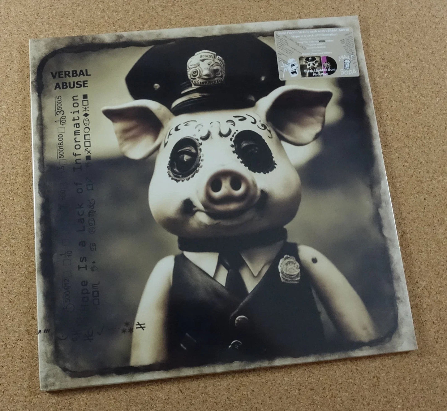 Verbal Abuse - Hope Is A Lack Of Information [LP] Vinyl Record