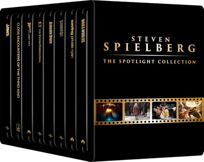 Spielberg 8-Film Steelbook Library Case Spotlight Collection (4K Ultra HD + Blu-ray + Digital)