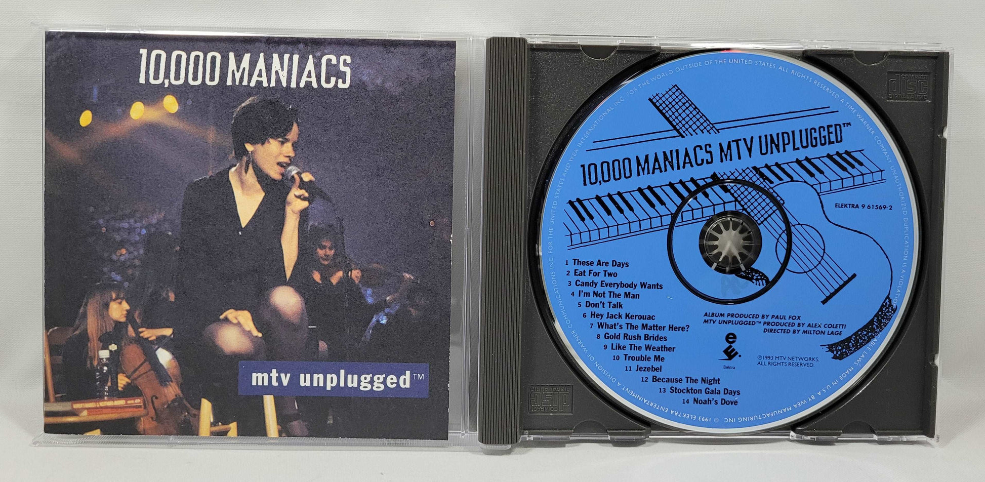 10,000 Maniacs - MTV Unplugged [1993 Used CD] [B]