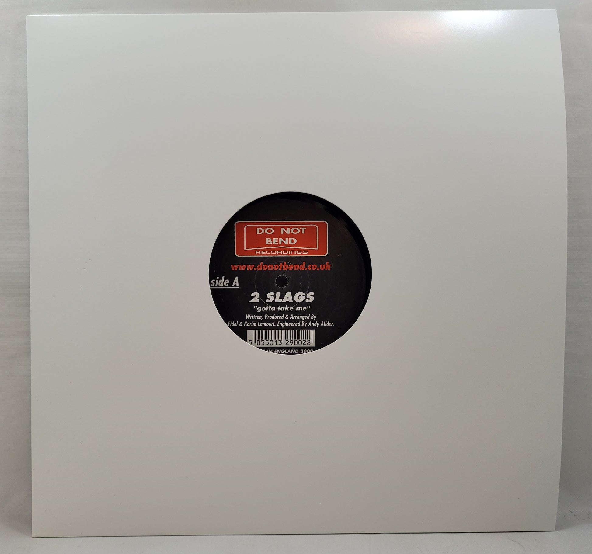 2 Slags / Karim - Gotta Take Me / Choupignolle [2000 Used Vinyl 12" Single]