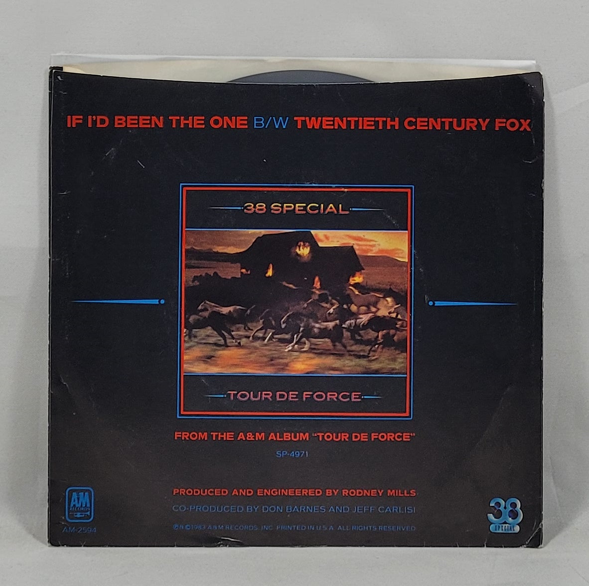 38 Special - If I'd Been the One [1983 Used Vinyl Record 7" Single]