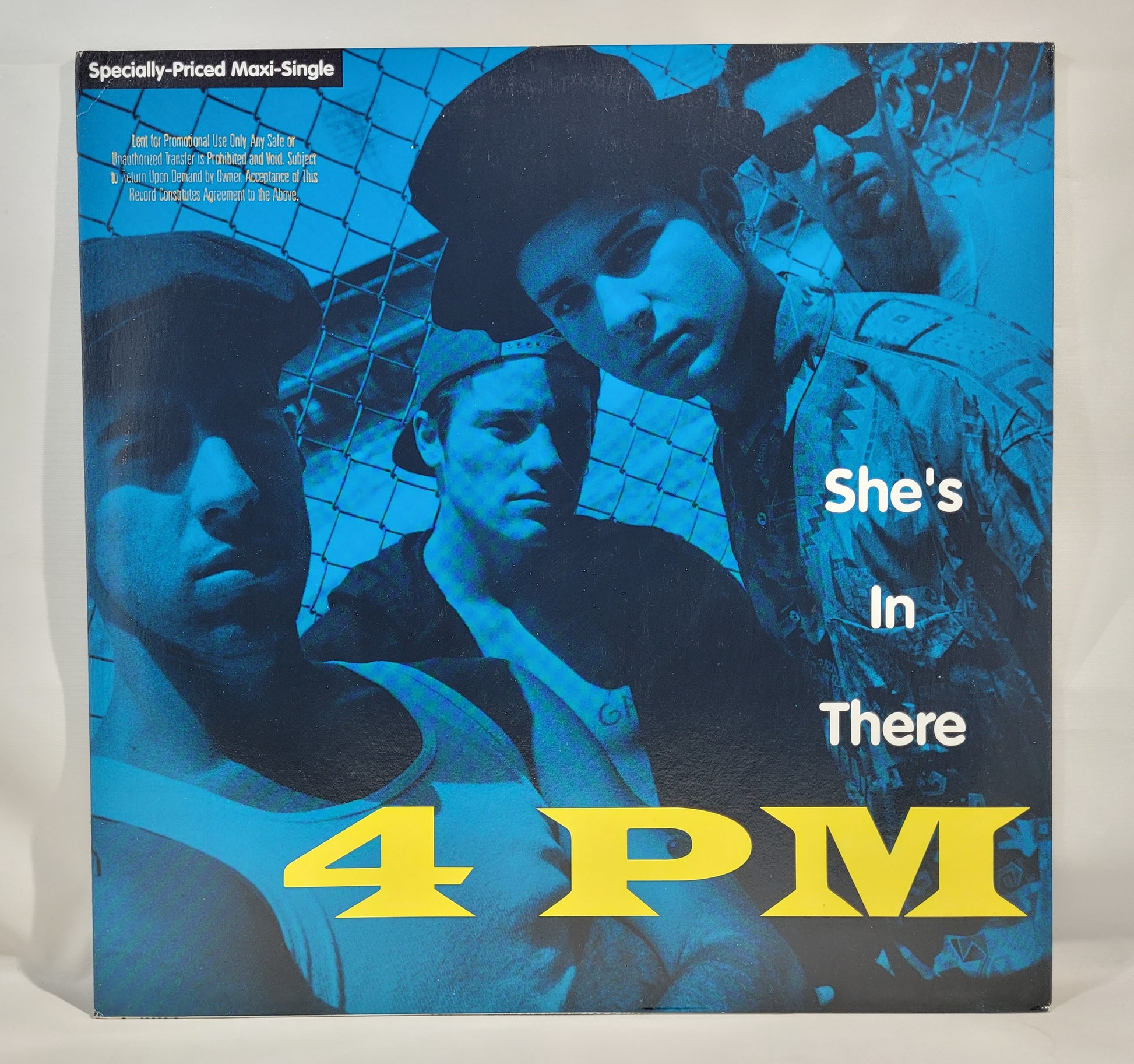4 PM - She's in There [1991 Promo] [Used Vinyl Record 12" Single] [B]