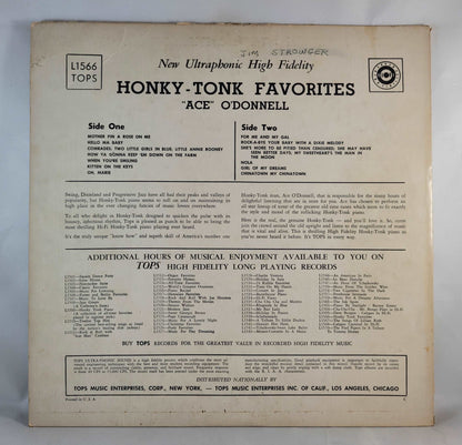 Ace O'Donnell - Honky-Tonk Favorites [1957 Mono] [Used Vinyl Record LP]