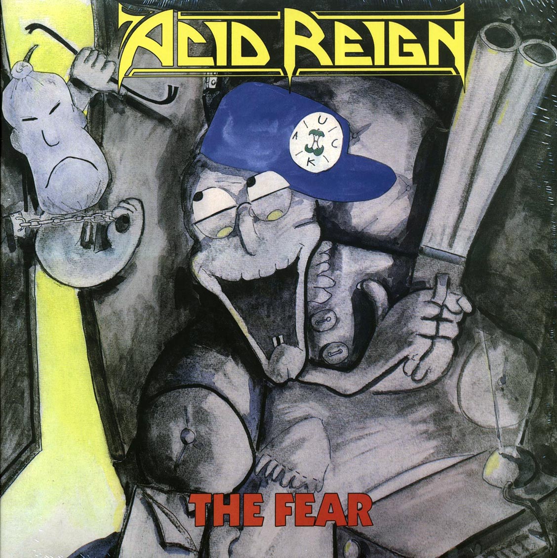 Acid Reign - The Fear [2019 Remastered Limited Yellow] [New Vinyl Record LP]