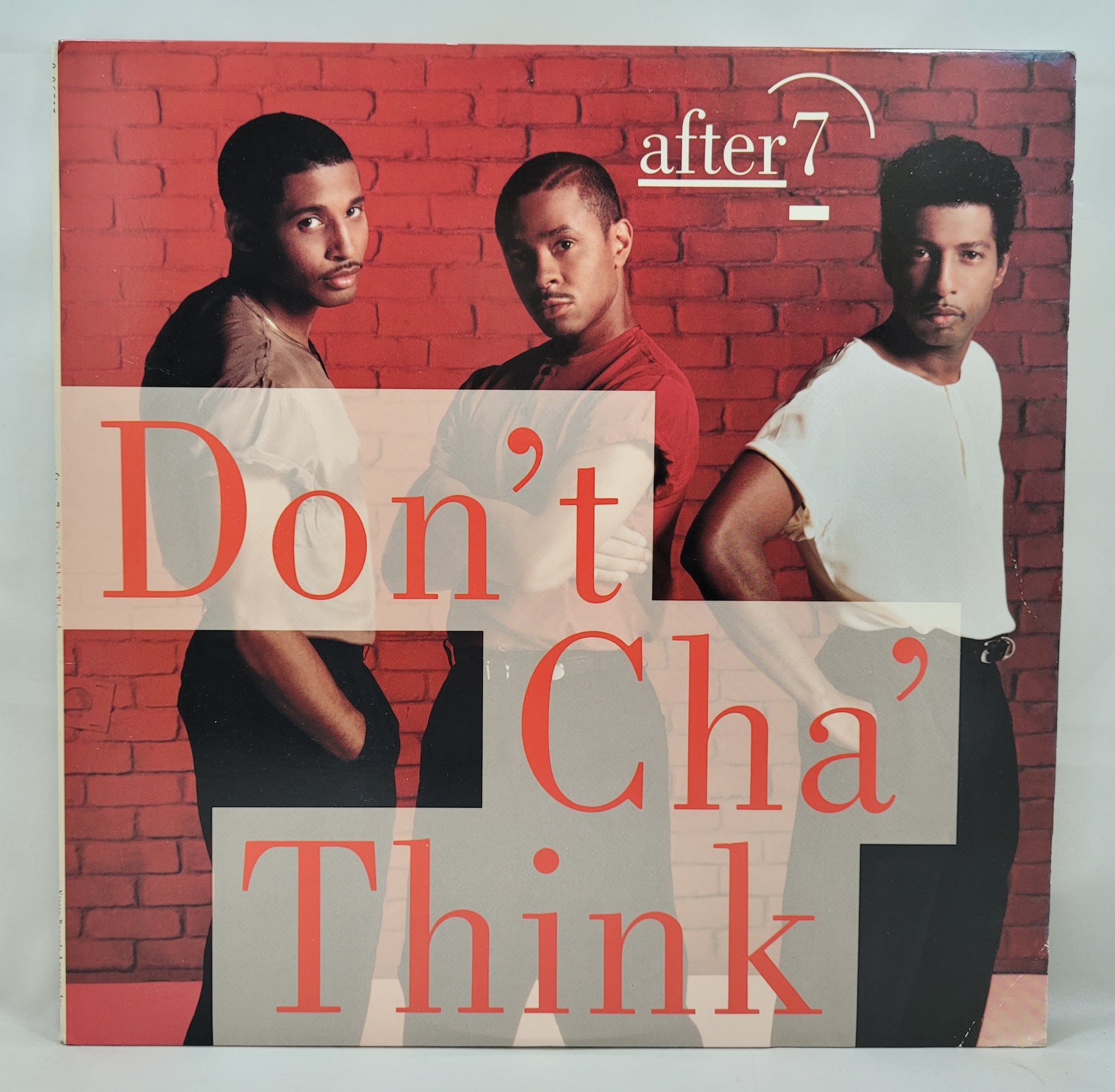 After 7 - Don't Cha' Think [1989 Used Vinyl Record 12" Single]