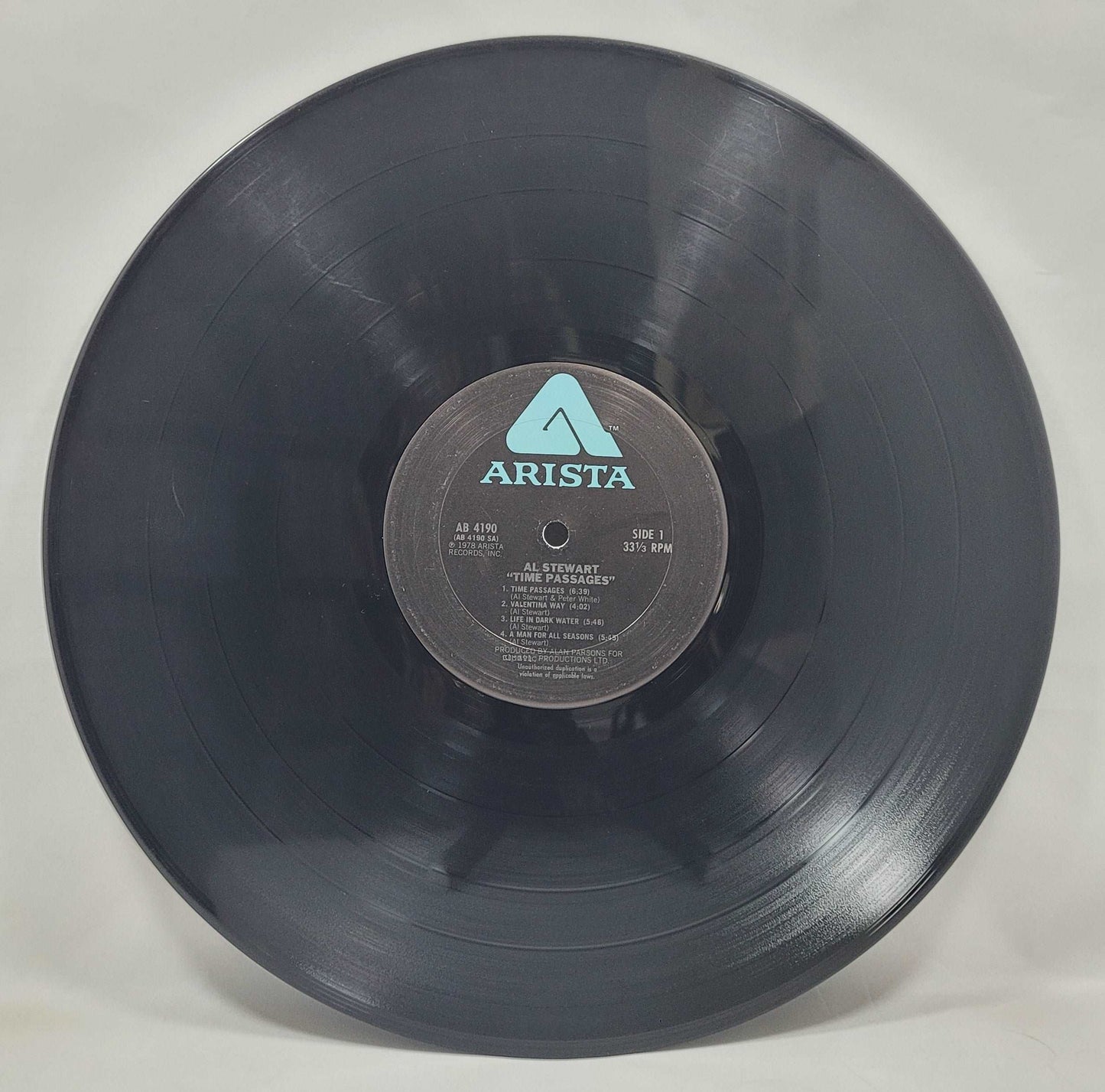 Al Stewart - Time Passages [1978 Santa Maria Pressing] [Used Vinyl Record LP]