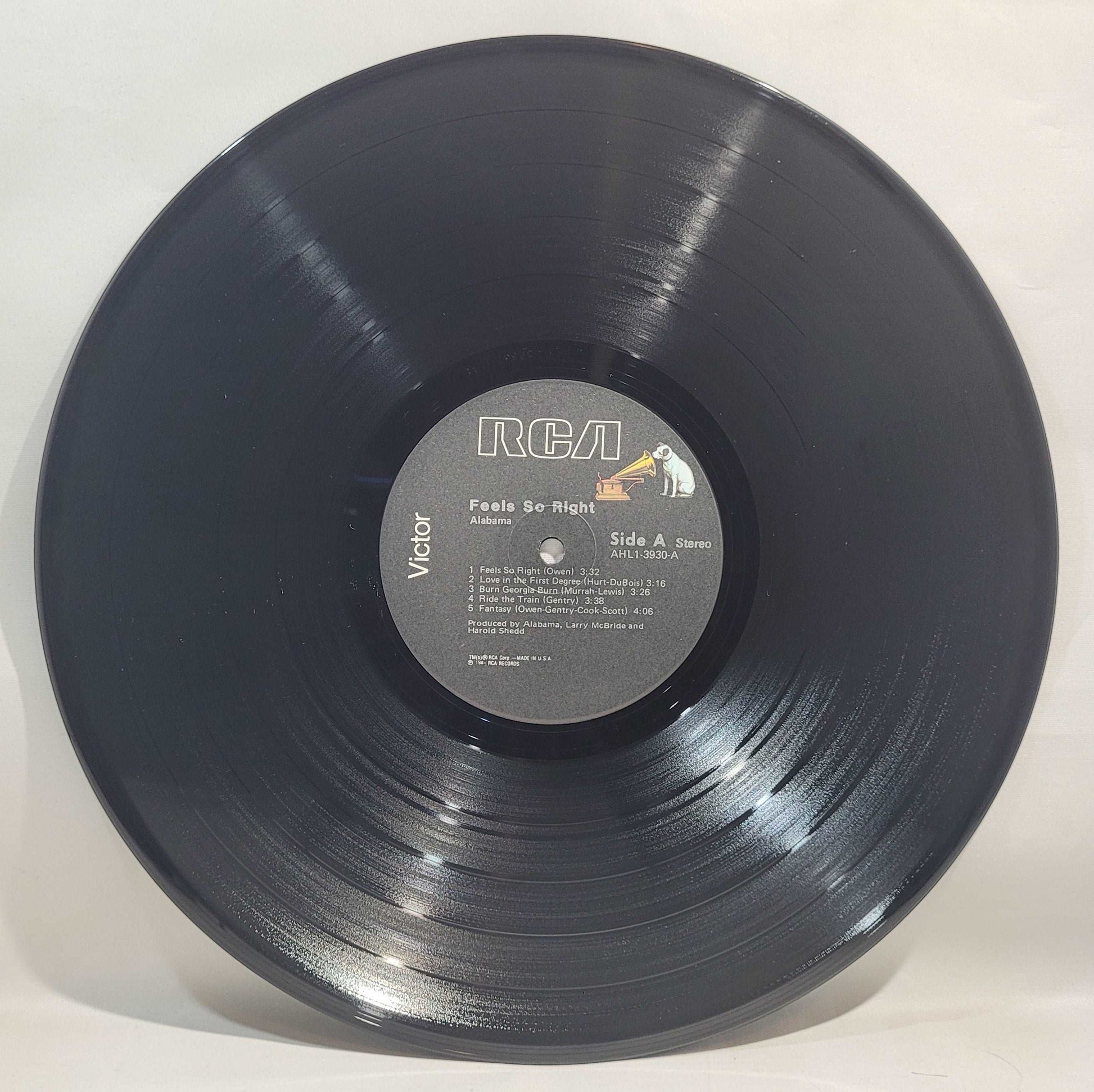 Alabama - Feels so Right [Vinyl Record LP]
