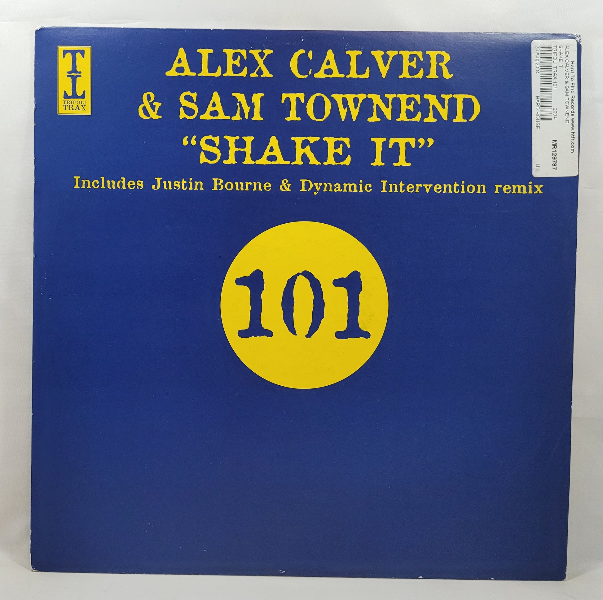 Alex Calver & Sam Townend - Shake It [2004 Used Vinyl Record 12" Single]