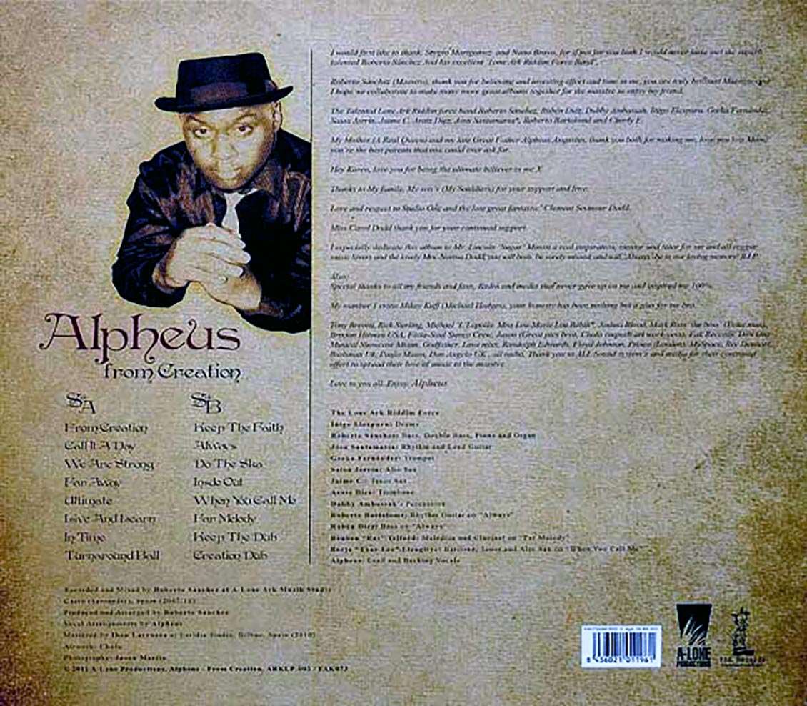 Alpheus - From Creation [2011 New Vinyl Record LP]