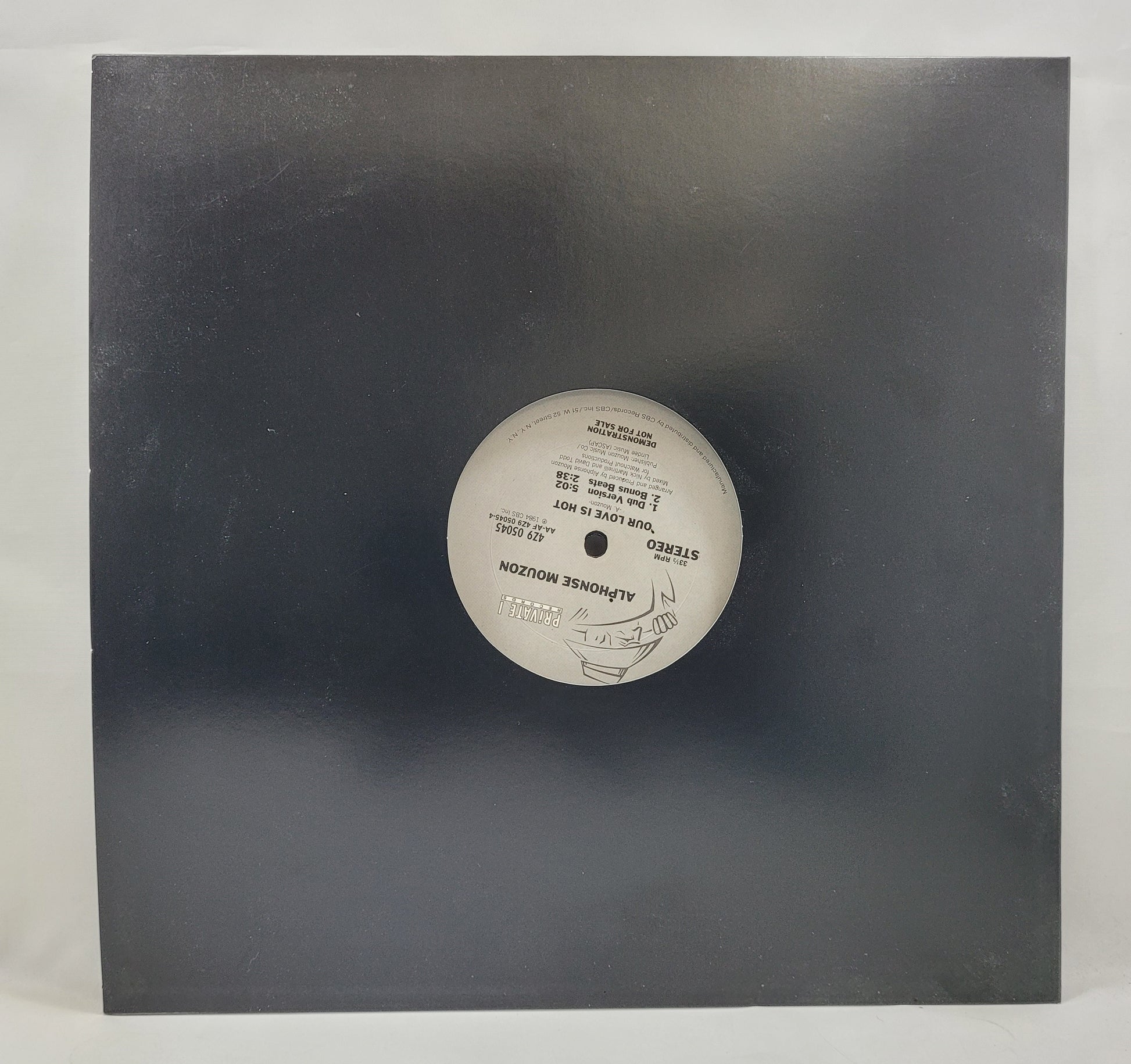 Alphonse Mouzon Feat. Carol Dennis - Our Love Is Hot [1984 Promo] [Used Vinyl Record 12" Single]