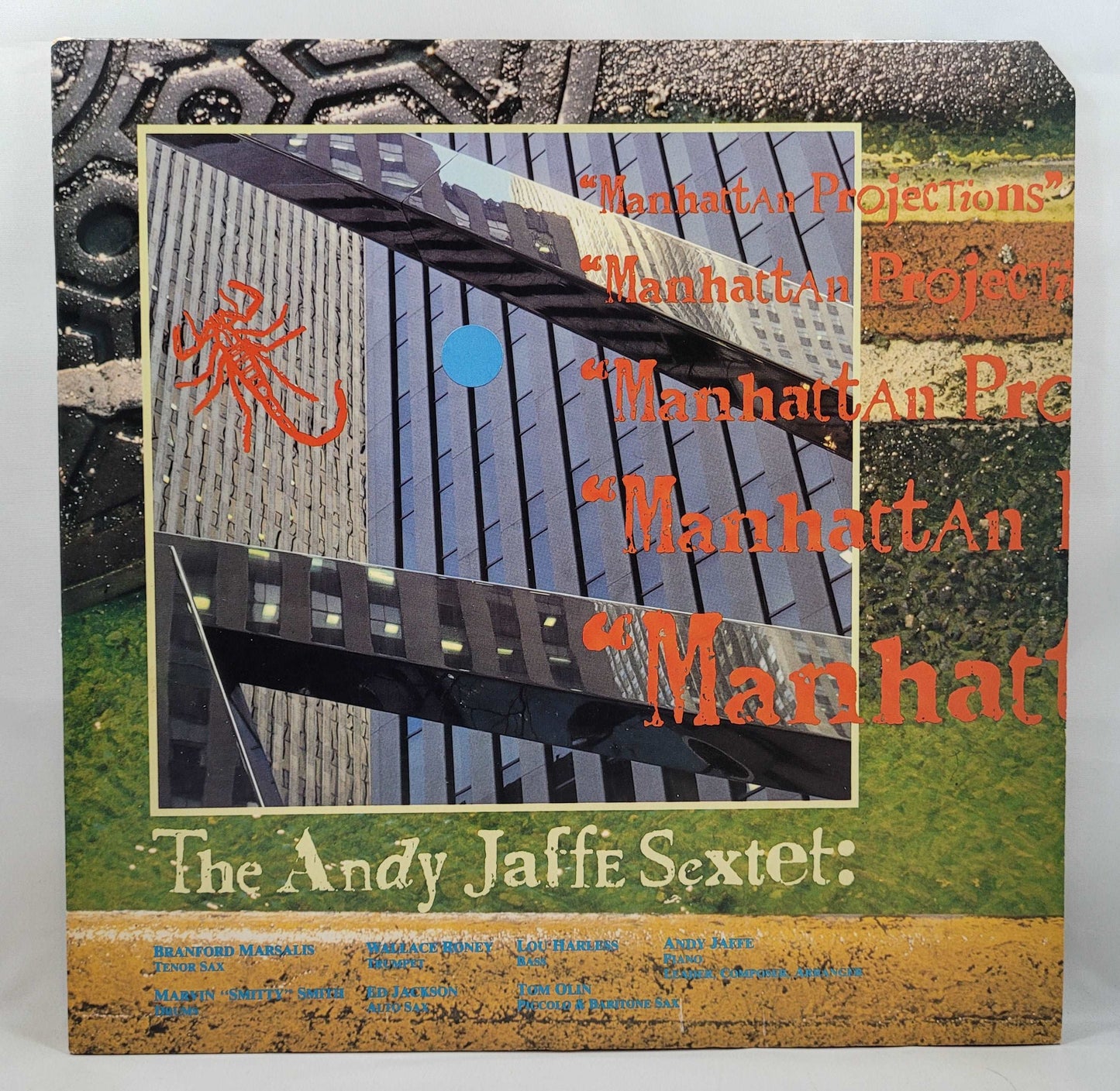 The Andy Jaffe Sextet - Manhattan Projections [1985 Used Vinyl Record LP]