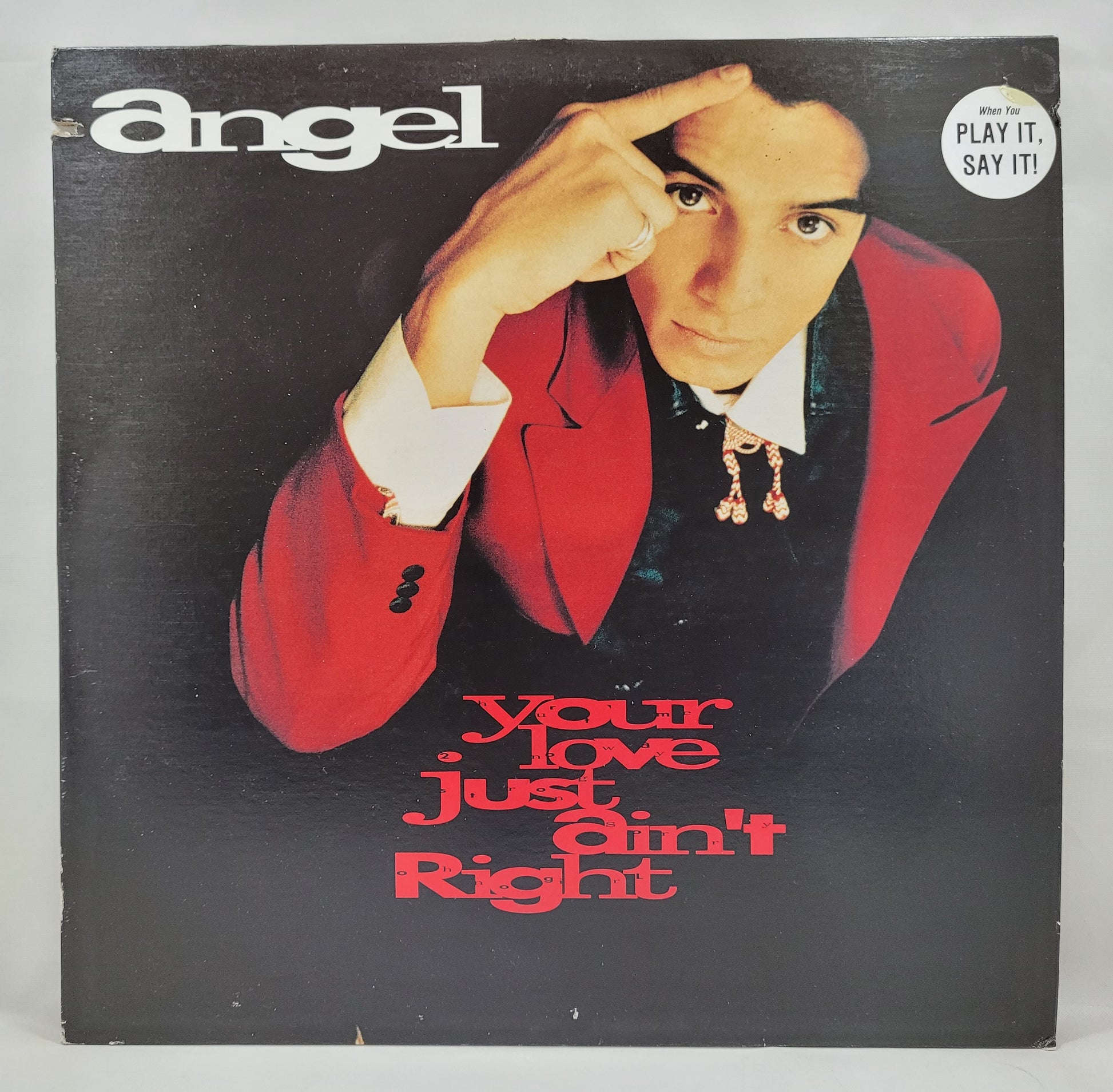 Angel - Your Love Just Ain't Right [1991 Promo] [Used Vinyl Record 12" Single]
