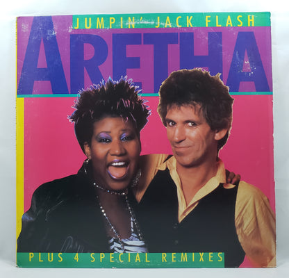 Aretha Franklin - Jumpin' Jack Flash [1996 Used Vinyl Record 12" Single]