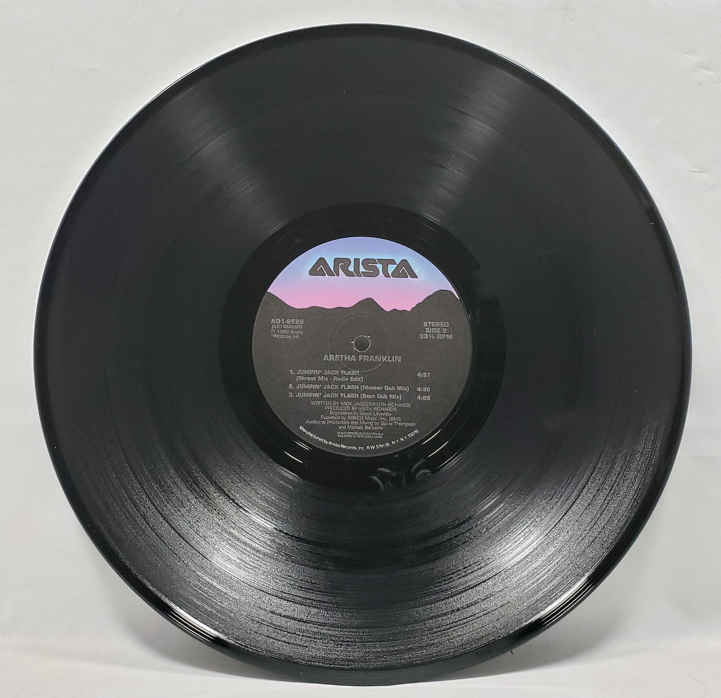 Aretha Franklin - Jumpin' Jack Flash [1996 Used Vinyl Record 12" Single]