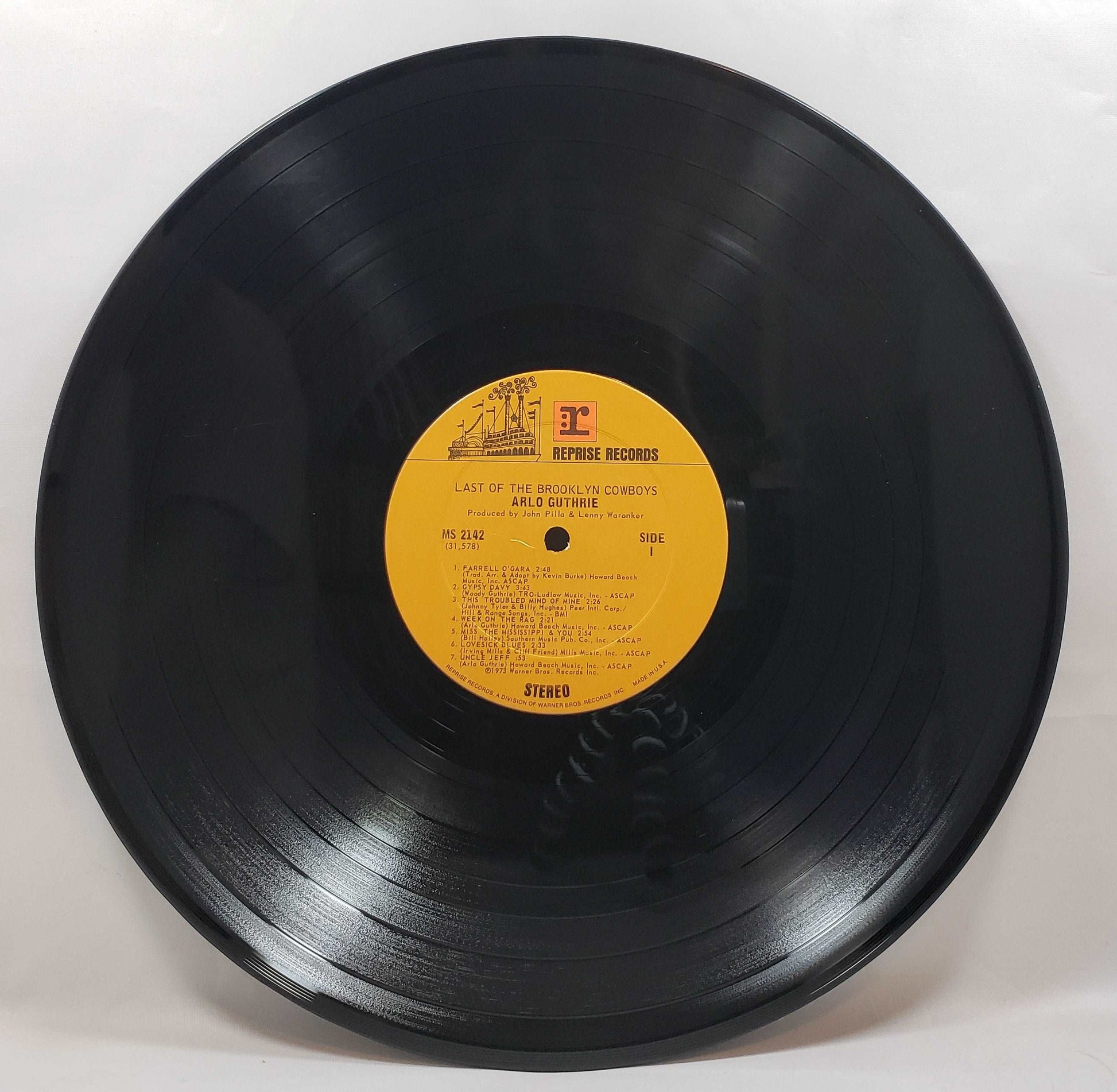 Arlo Guthrie - Last of the Brooklyn Cowboys [1973 Used Vinyl Record LP]