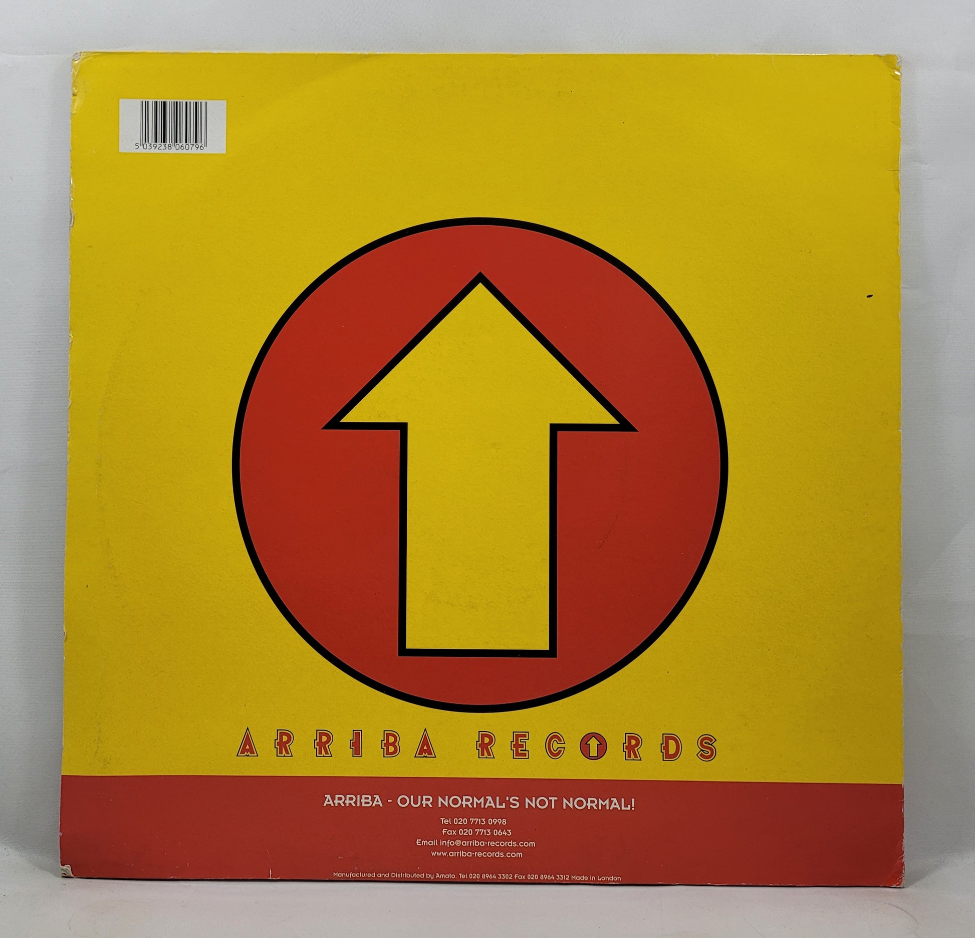 Arriba Sound System - I Got Chucked Out! [2000 Used Vinyl Record 12" Single]