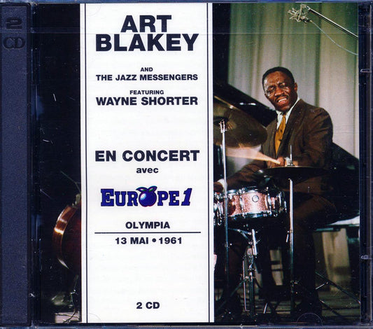 Art Blakey and The Jazz Messengers Feat. Wayne Shorter - En Concert Avec Europe 1 - Olympia 13 Mai, 1961 [New Double CD]