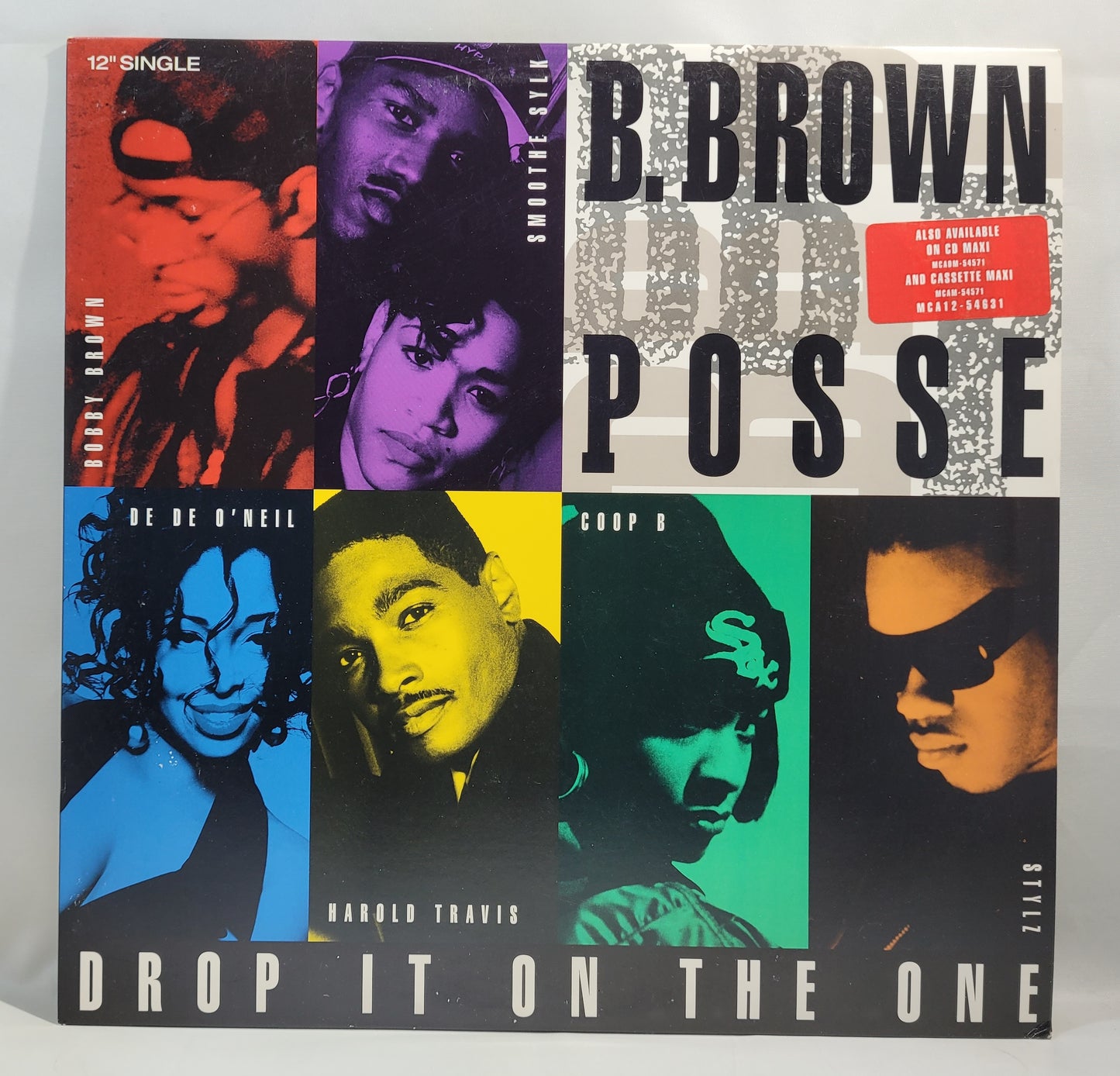 B. Brown Posse - Drop it on the One [1993 Promo] [Used Vinyl Record 12" Single]