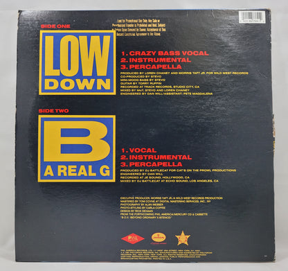 B.O.X. - Low Down / B A Real G [1991 Promo] [Used Vinyl Record 12" Single]