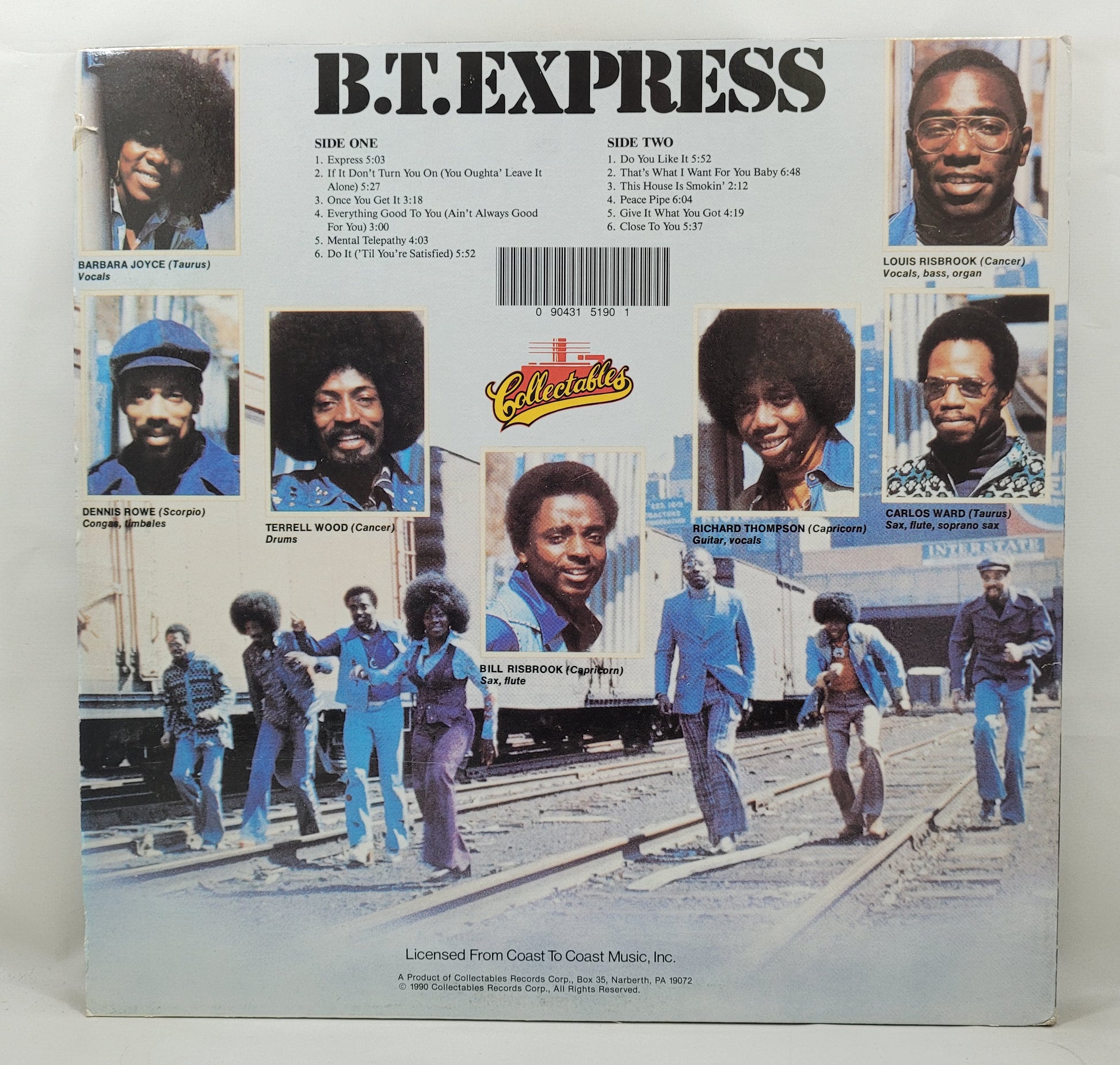 B.T. Express - "Express" Golden Classics [1990 Reissue] [Used Vinyl Record LP]