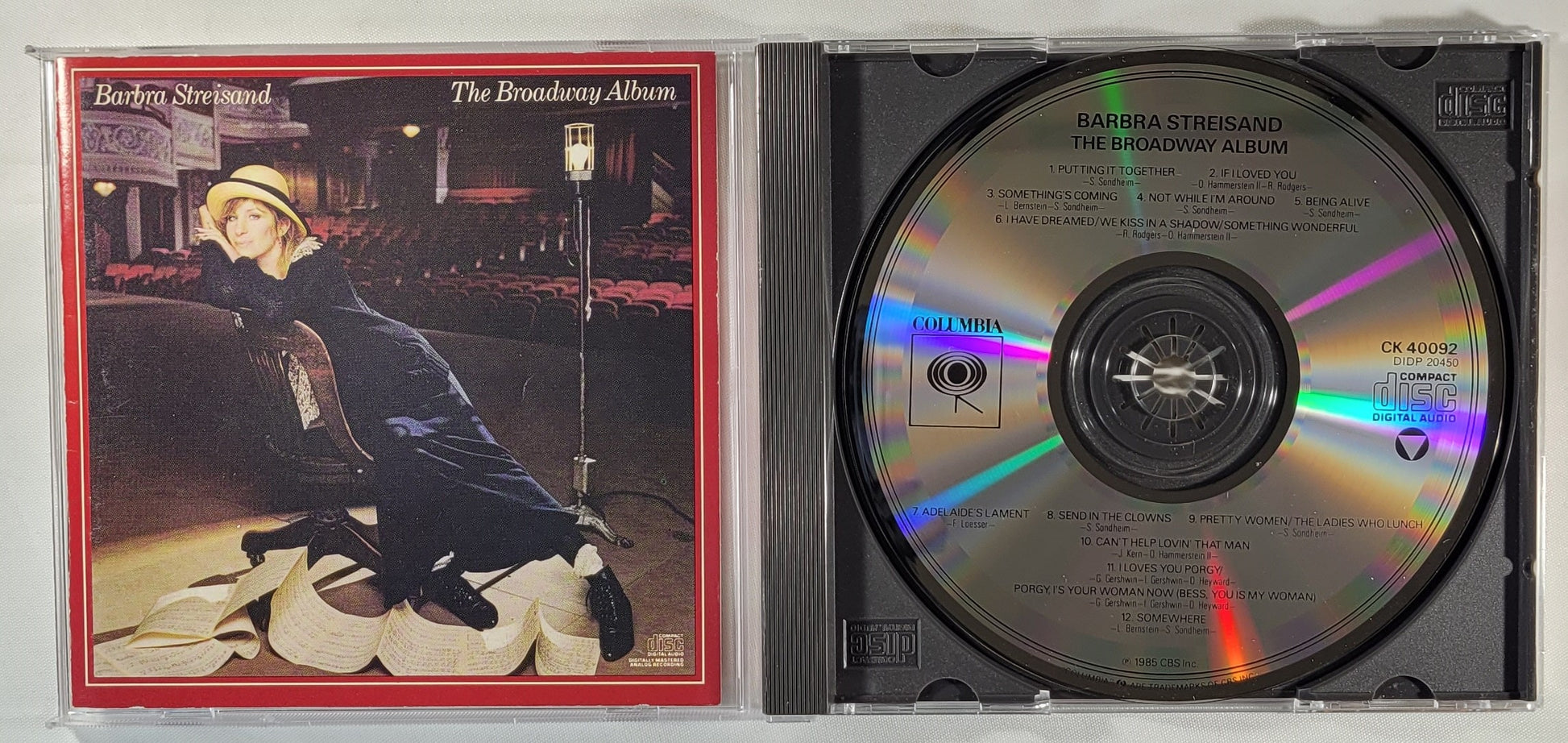 Barbra Streisand - The Broadway Album [1985 Used CD]