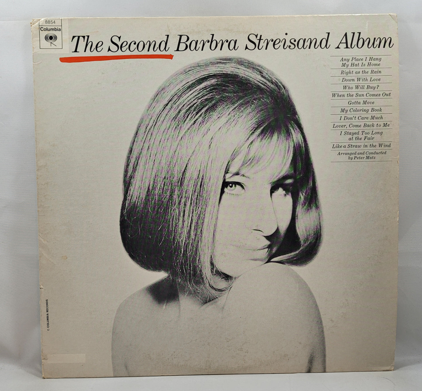 Barbra Streisand - The Second Barbra Streisand Album [Reissue] [Used Vinyl Record LP]