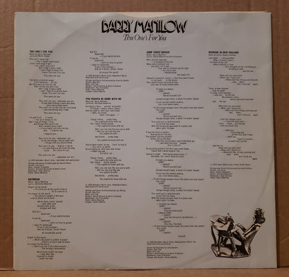 Barry Manilow - This One's for You [1976 Used Vinyl Record LP]