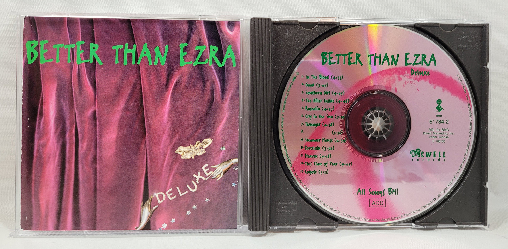 Better Than Ezra - Deluxe [1995 Reissue Club Edition] [Used CD]