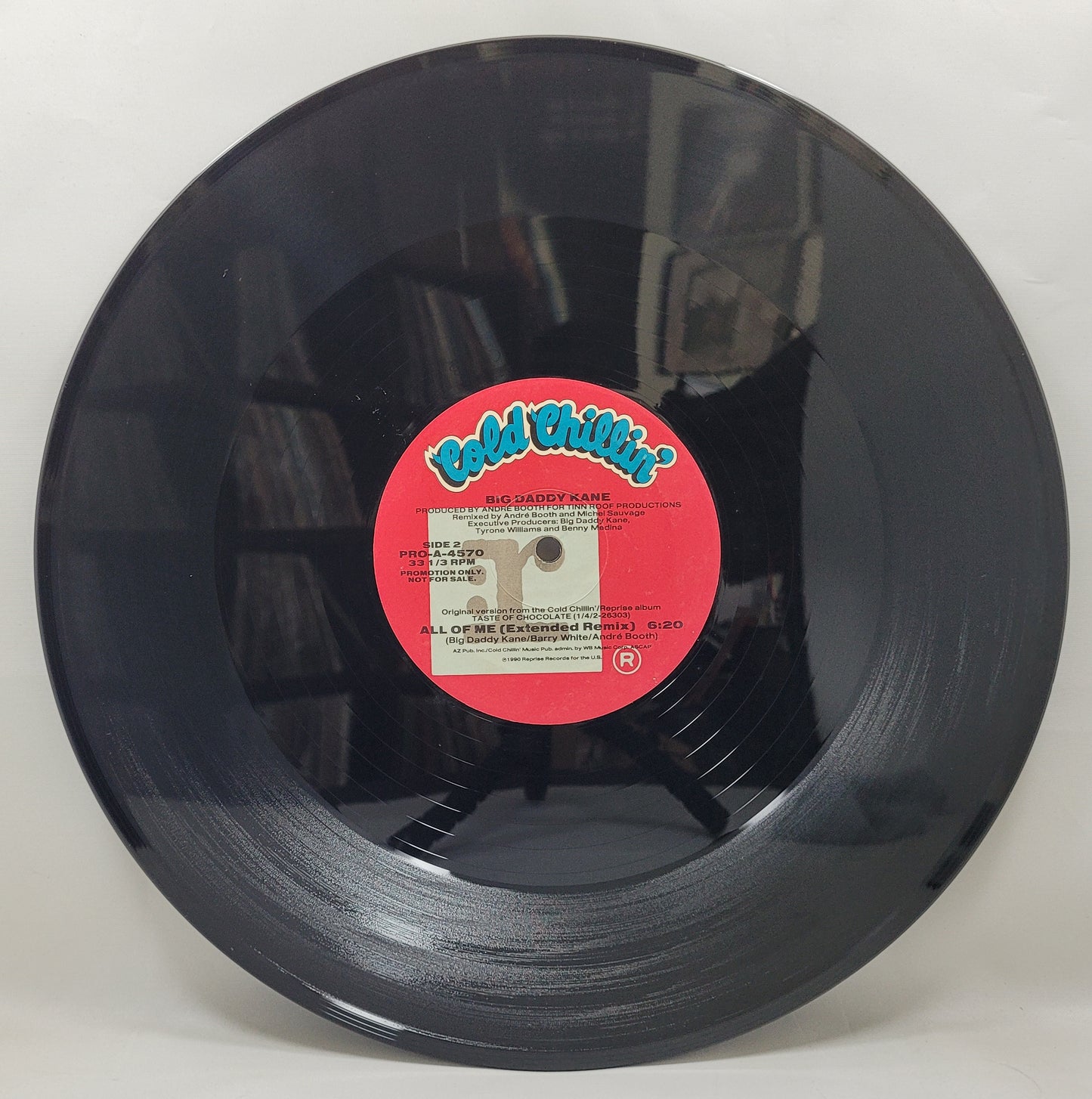 Big Daddy Kane Feat. Barry White - All of Me [1990 Promo] [Used Vinyl Record 12" Single]