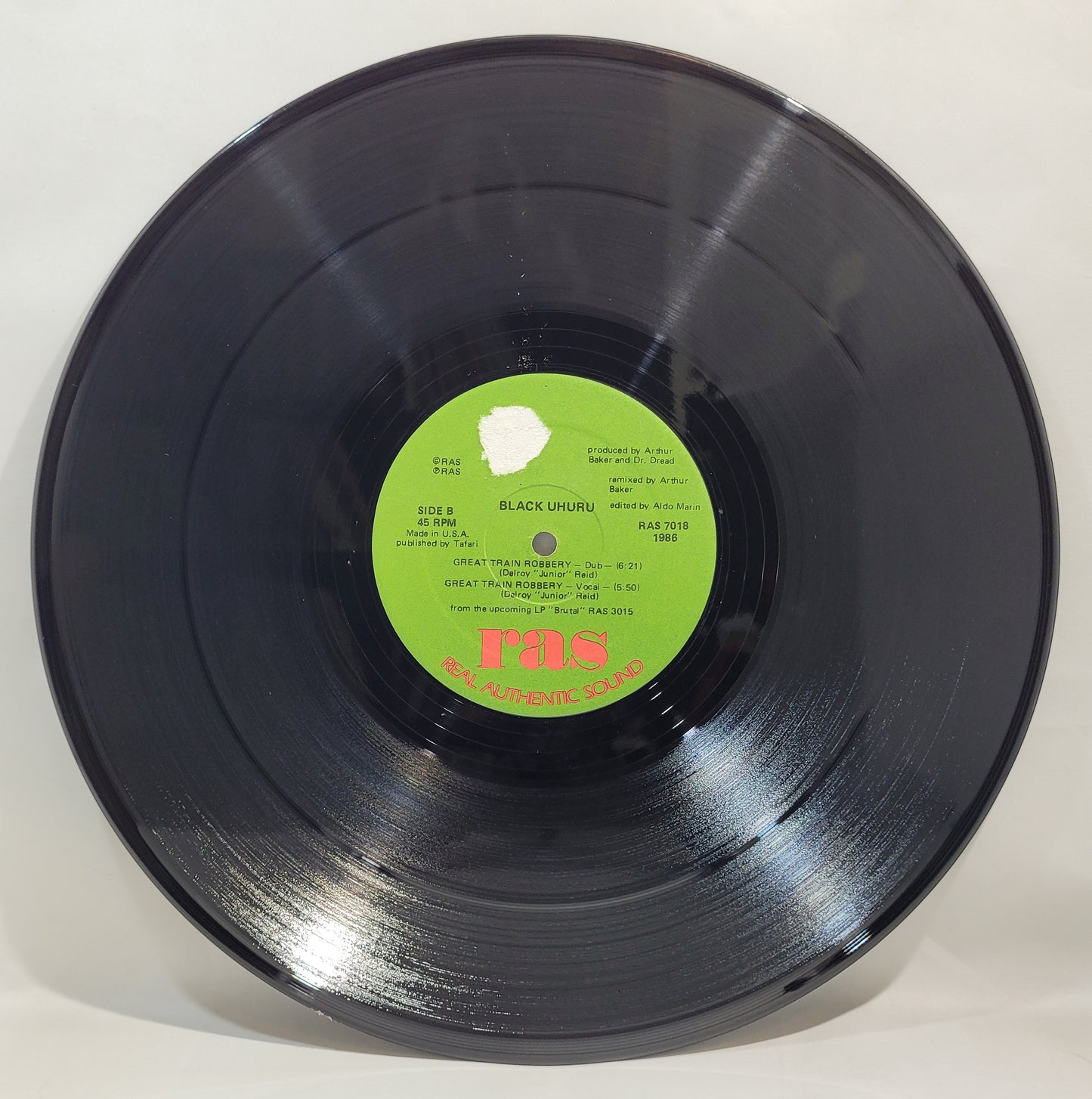 Black Uhuru - The Great Train Robbery [1986 Promo] [Vinyl Record 12" Single]