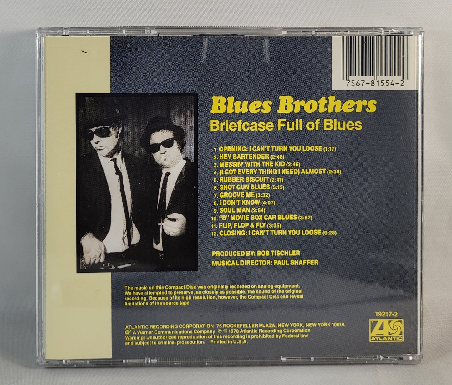 Blues Brothers - Briefcase Full of Blues [1987 Reissue] [Used CD]