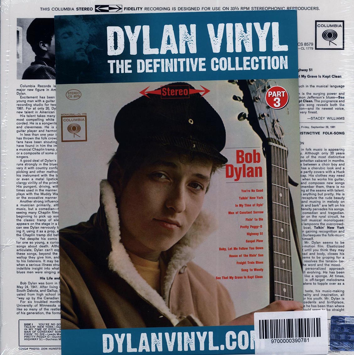 Bob Dylan - Bob Dylan [2021 Reissue 180G Magazine] [New Vinyl Record LP] [B]