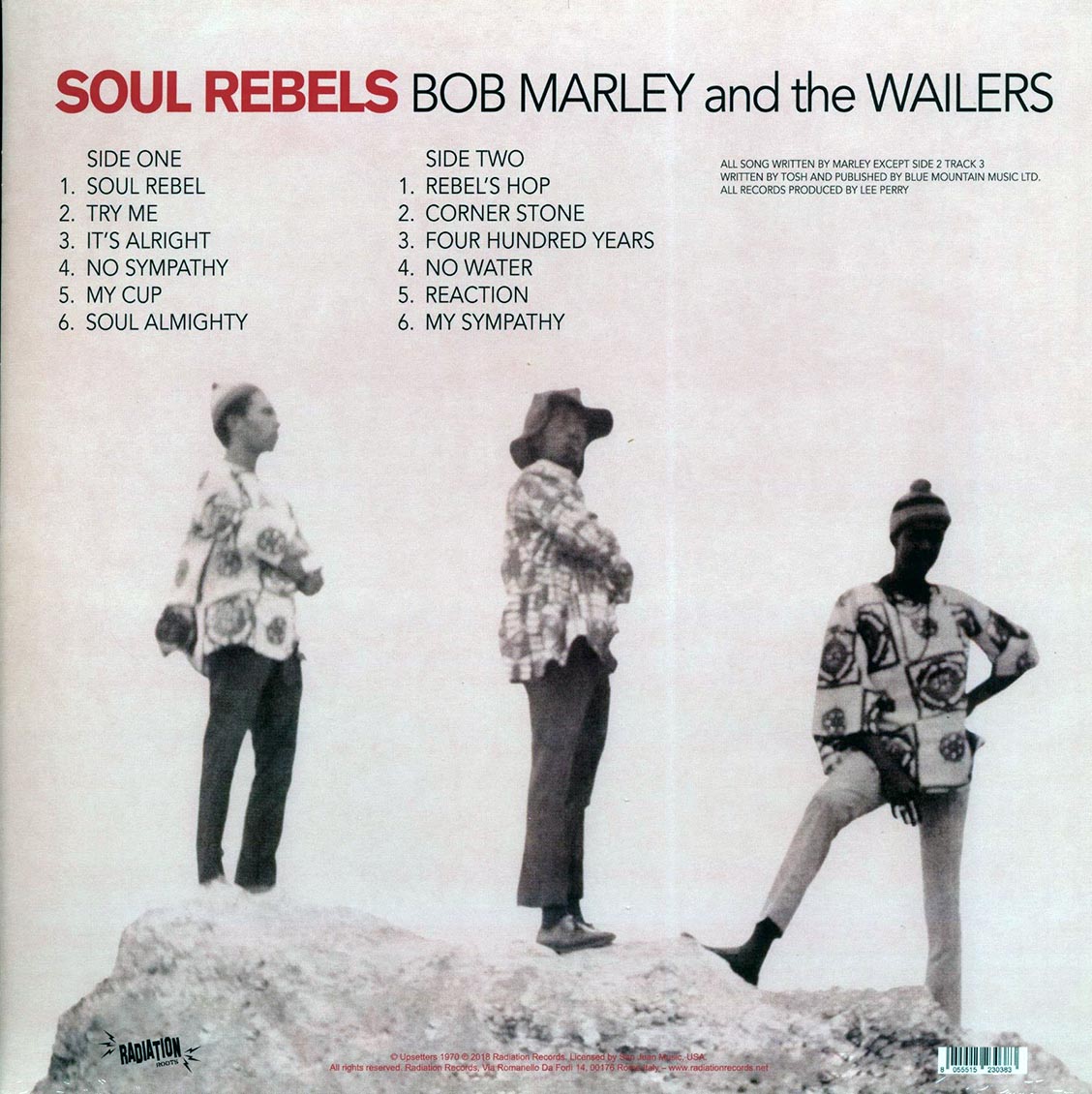 Bob Marley & The Wailers - Soul Rebels [2018 Reissue Mono] [New Vinyl Record LP]