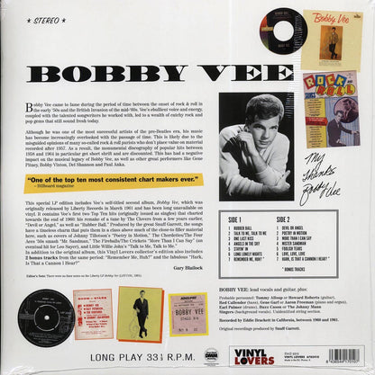 Bobby Vee - Bobby Vee [2015 Limited Reissue 180G DMM] [New Vinyl Record LP]