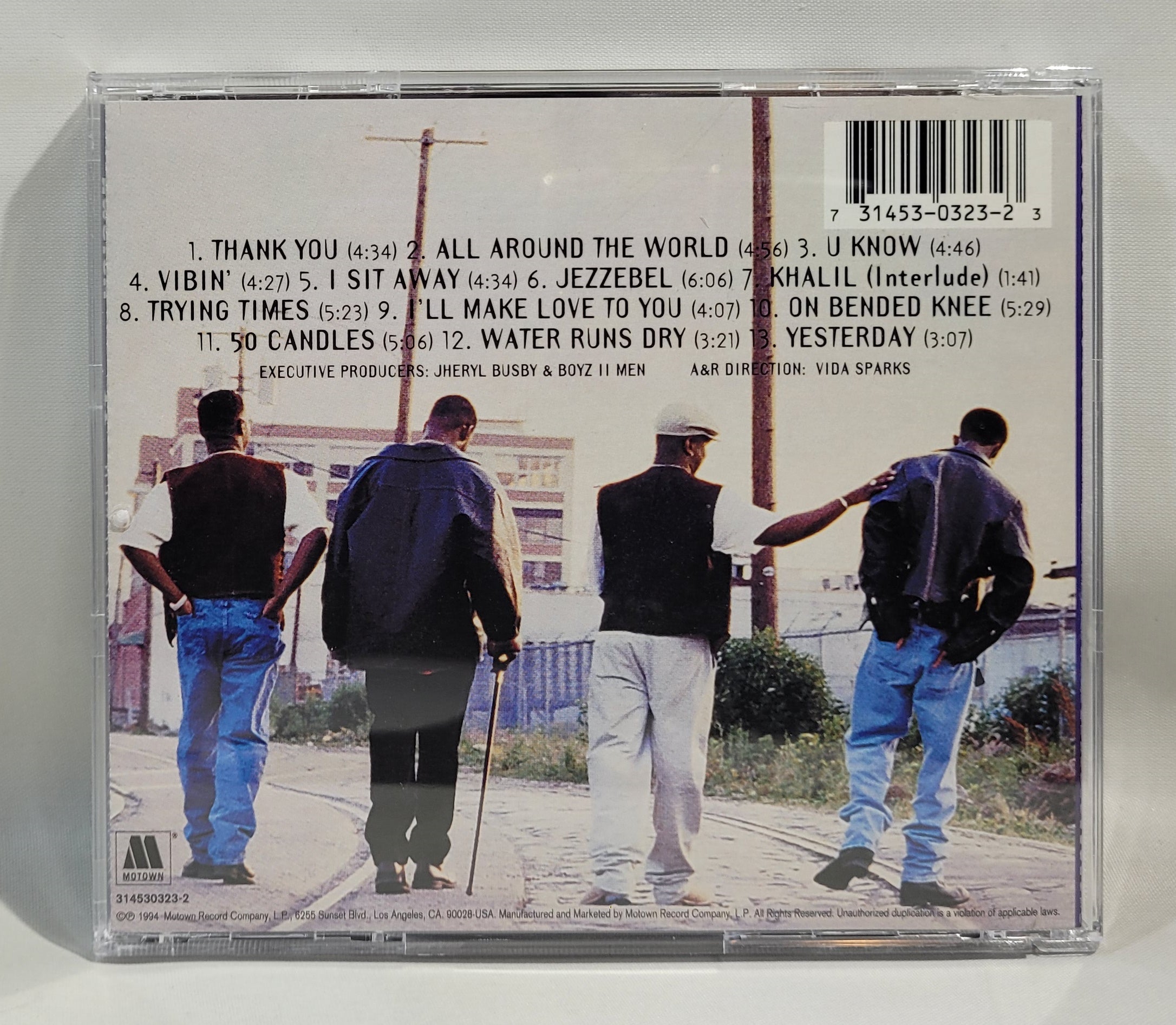 Boyz II Men - II [1994 Pitman Pressing] [Used CD] – Pure Live Records