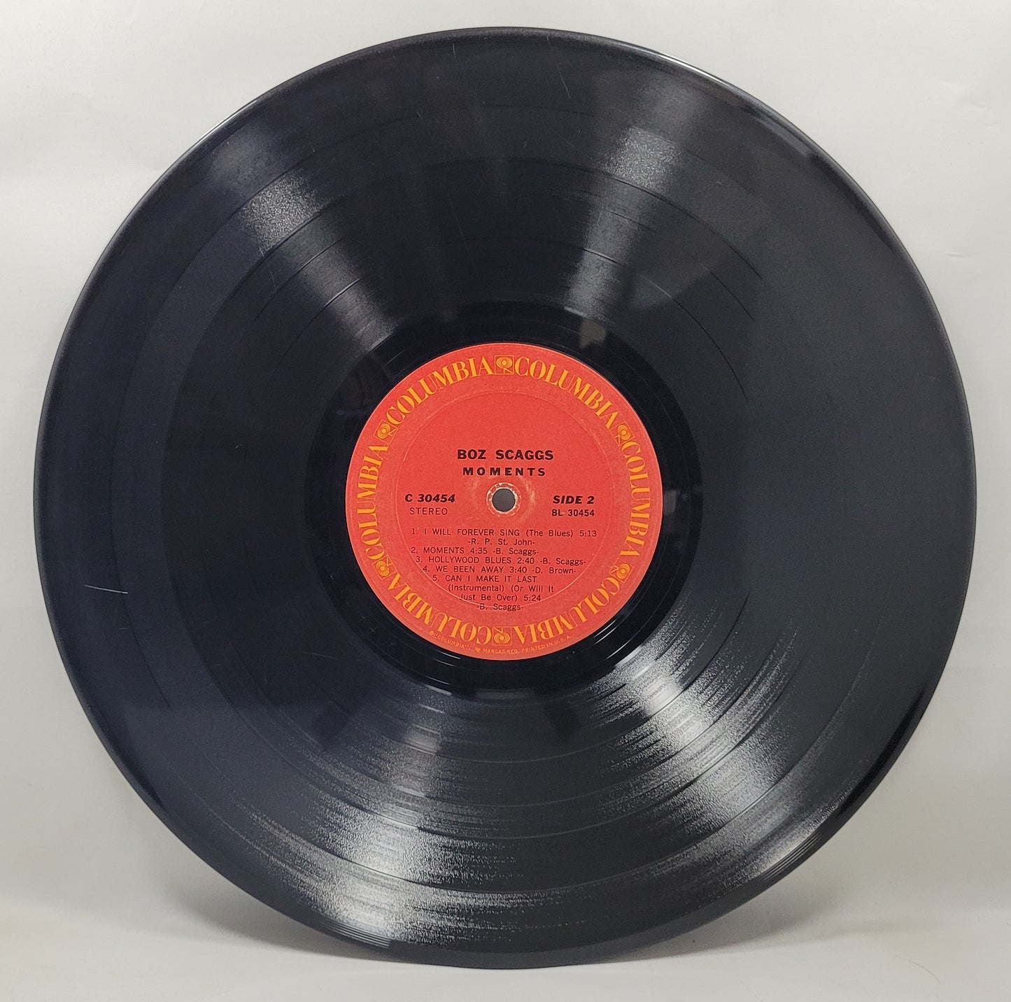 Boz Scaggs - Moments [1971 Santa Maria Pressing] [Used Vinyl Record LP] [C]