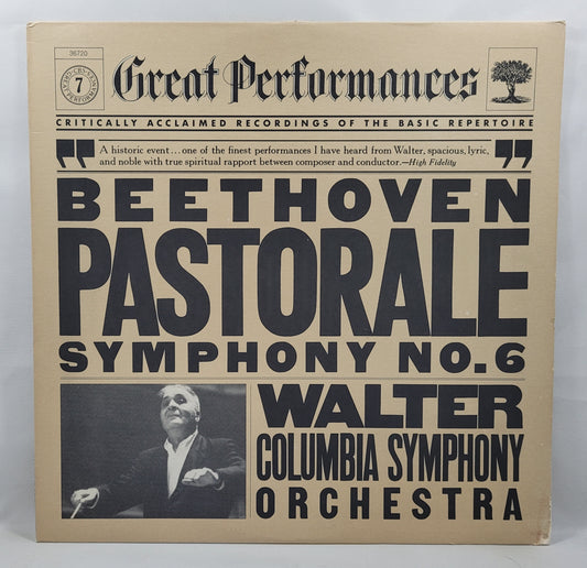Bruno Walter - Beethoven Symphony No. 6 "Pastorale" [1981 Reissue] [Used Vinyl Record LP]