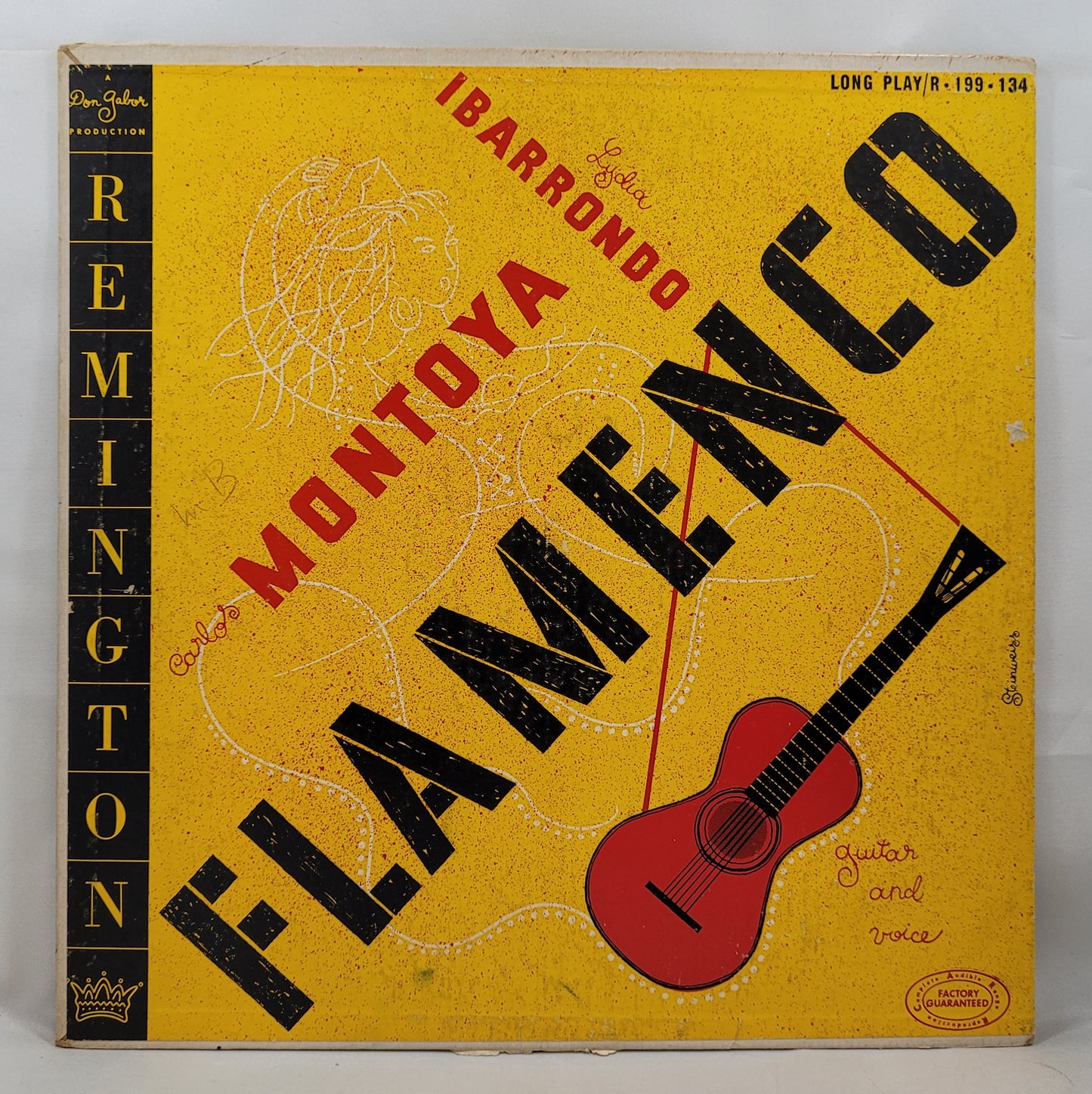 Carlos Montoya, Lydia Ibarrondo - Flamenco [1953 Used Vinyl Record LP]