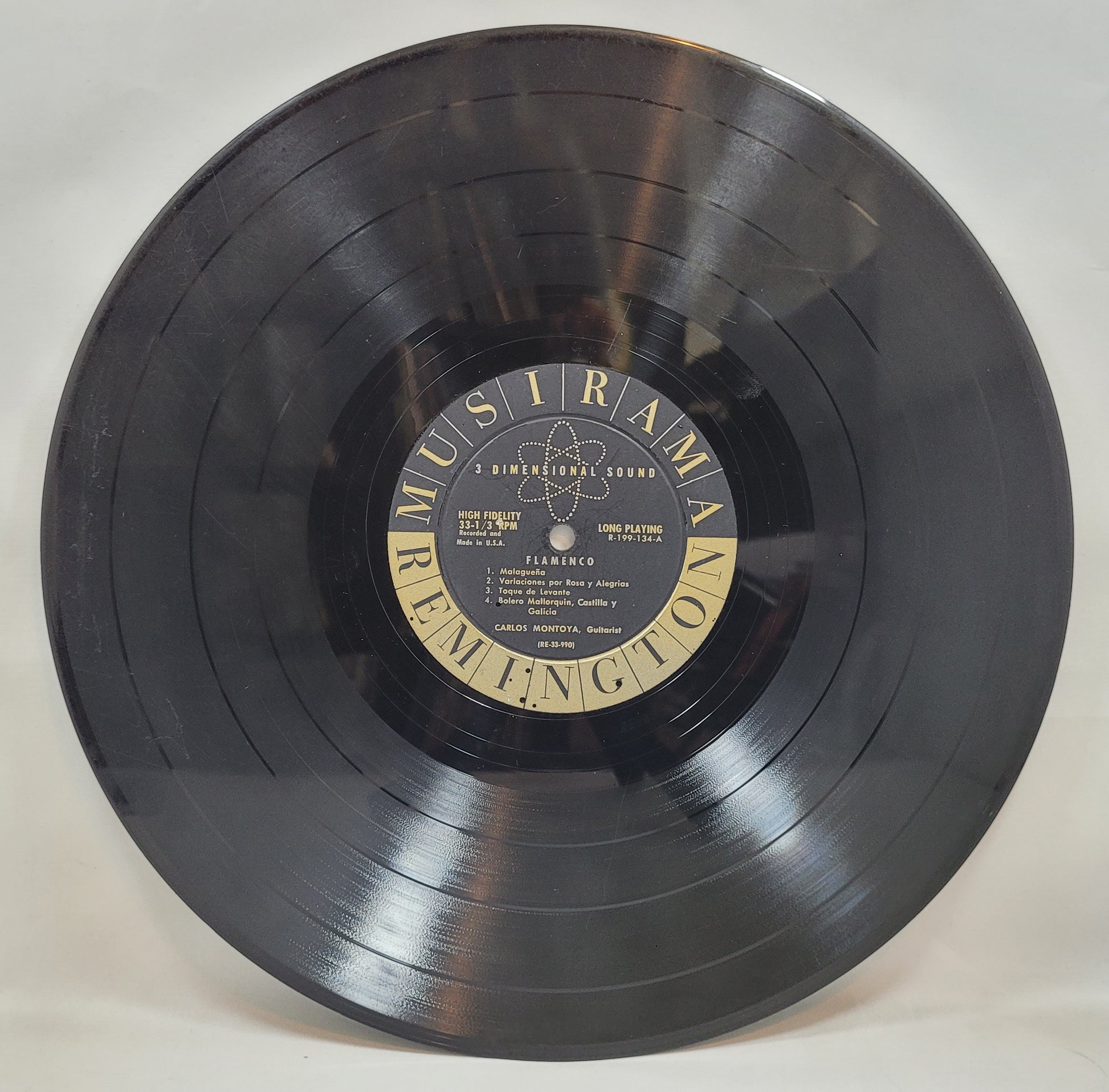 Carlos Montoya, Lydia Ibarrondo - Flamenco [1953 Used Vinyl Record LP]