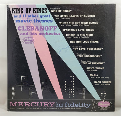 Clebanoff and His Orchestra - King of Kings and 11 Other Great Movie Themes [1961 Mono] [Used Vinyl Record LP]