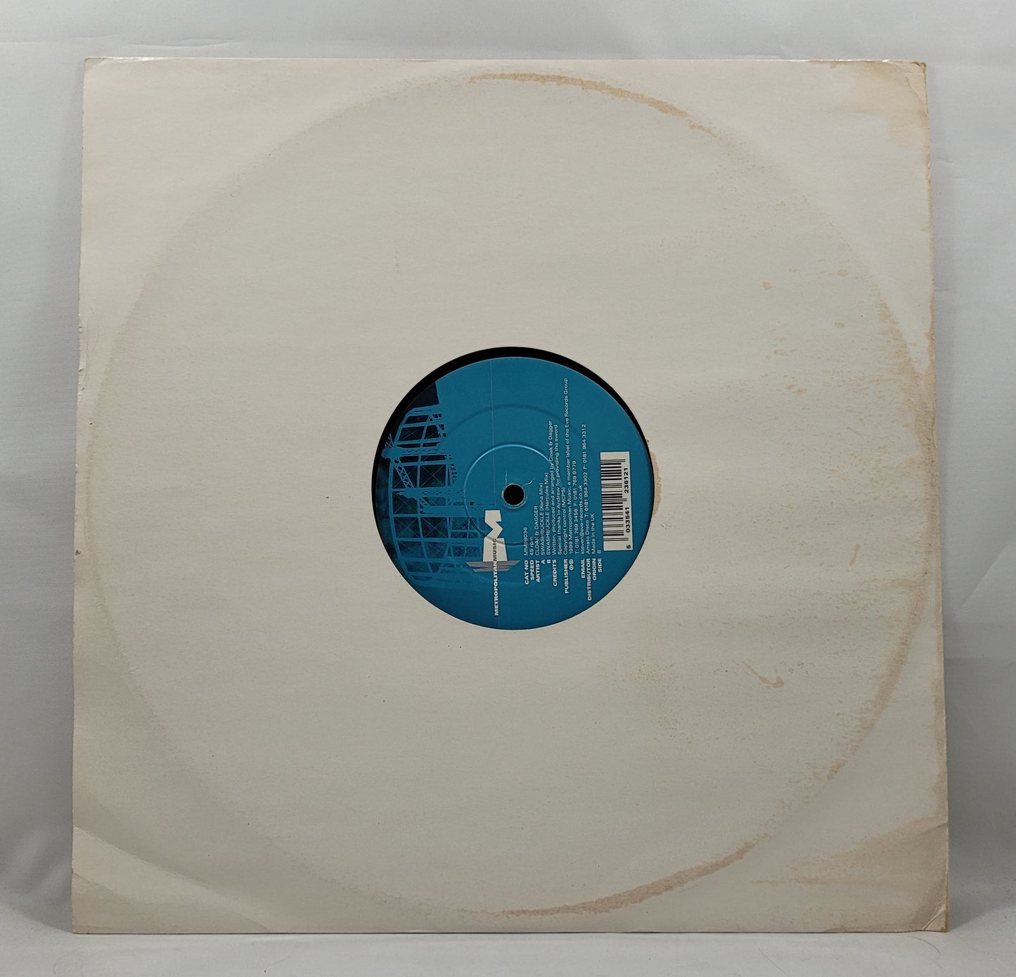 Cloak & Dagger - Swashbuckle [1999 45rpm] [Used Vinyl Record 12" Single]