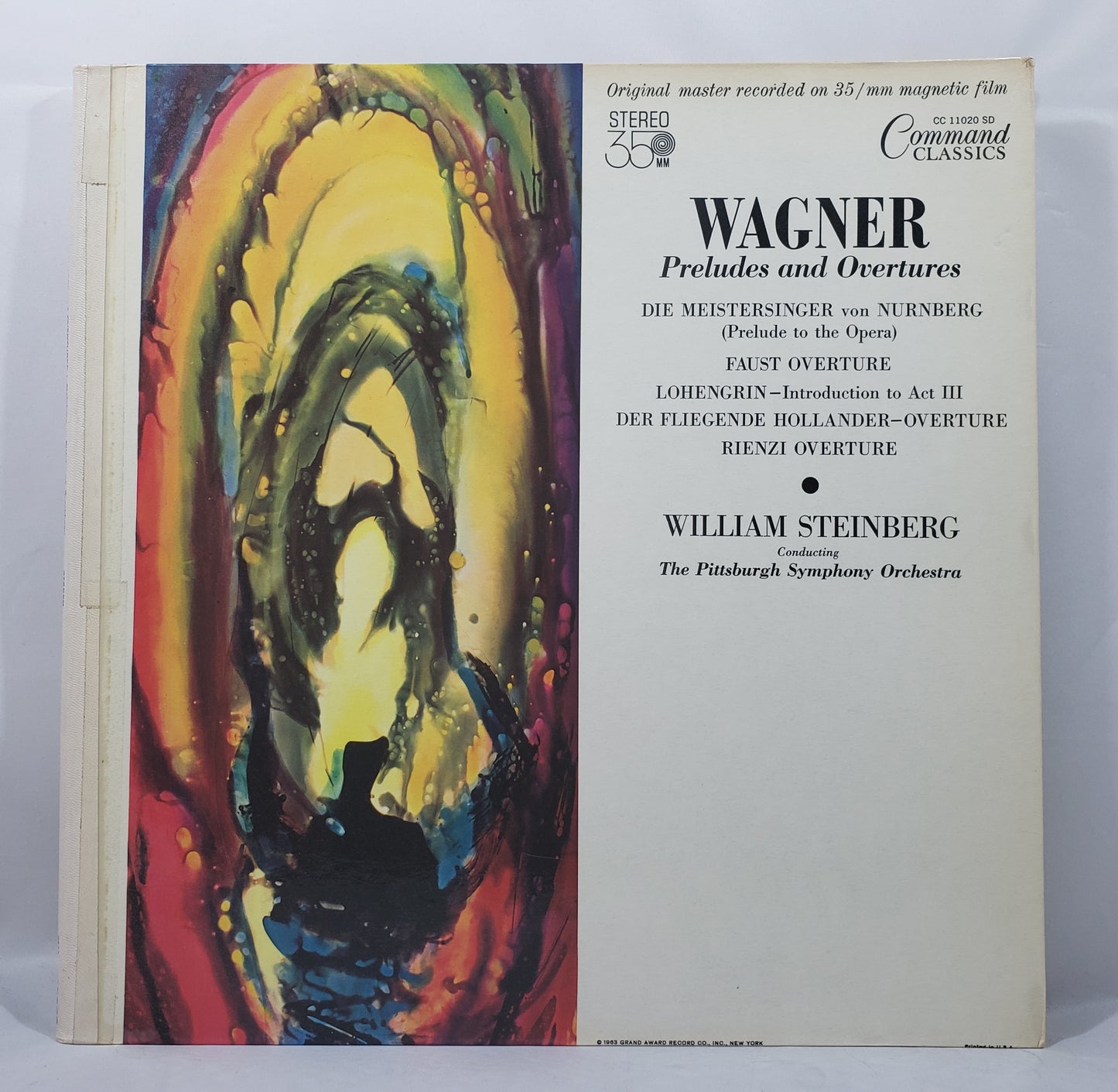 William Steinberg - Wagner: Preludes and Overtures [1963 Used Vinyl Record LP]