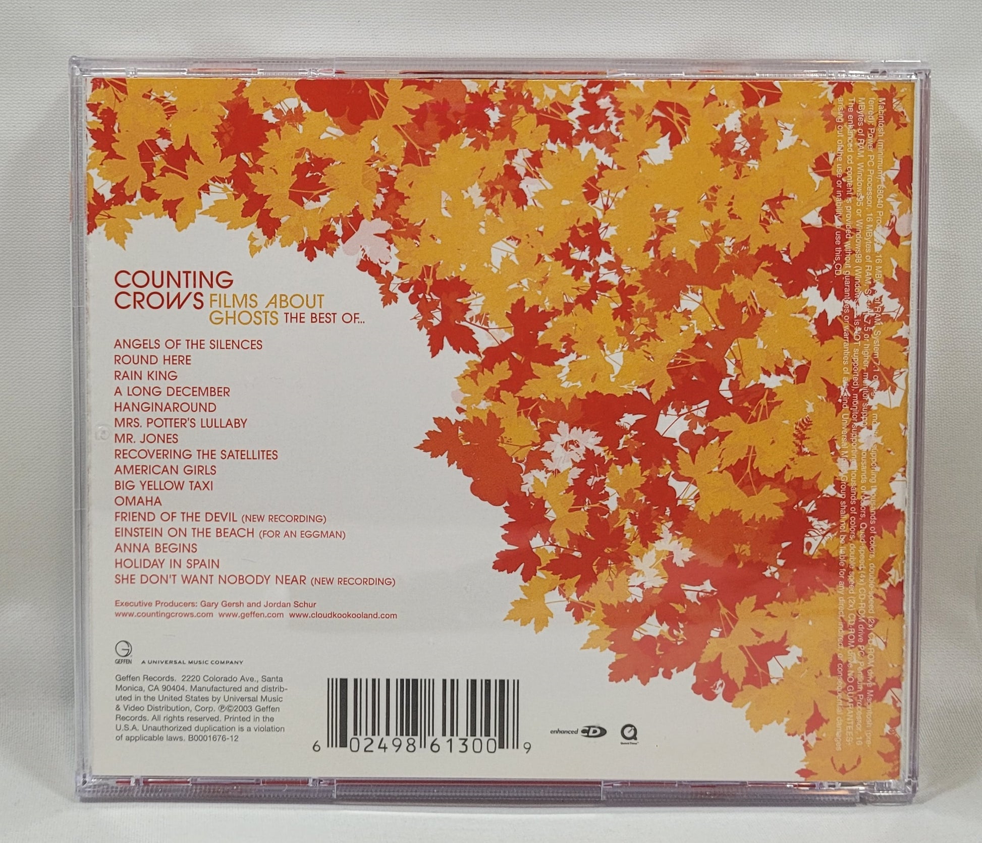 Counting Crows - Films About Ghosts (The Best Of...) [2004 Enhanced] [Used CD]