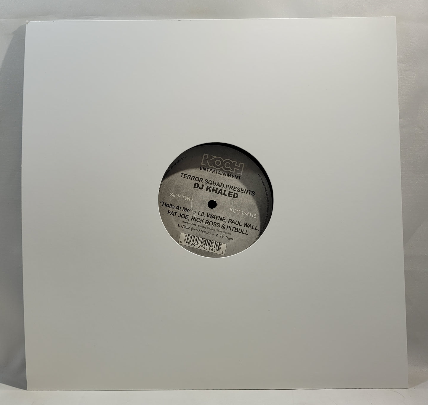 DJ Khaled - Holla at Me [Vinyl Record 12" Single]