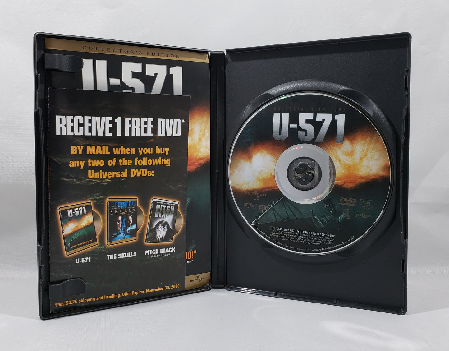 U-571 [2000 Collector's Edition Widescreen] [Used DVD]