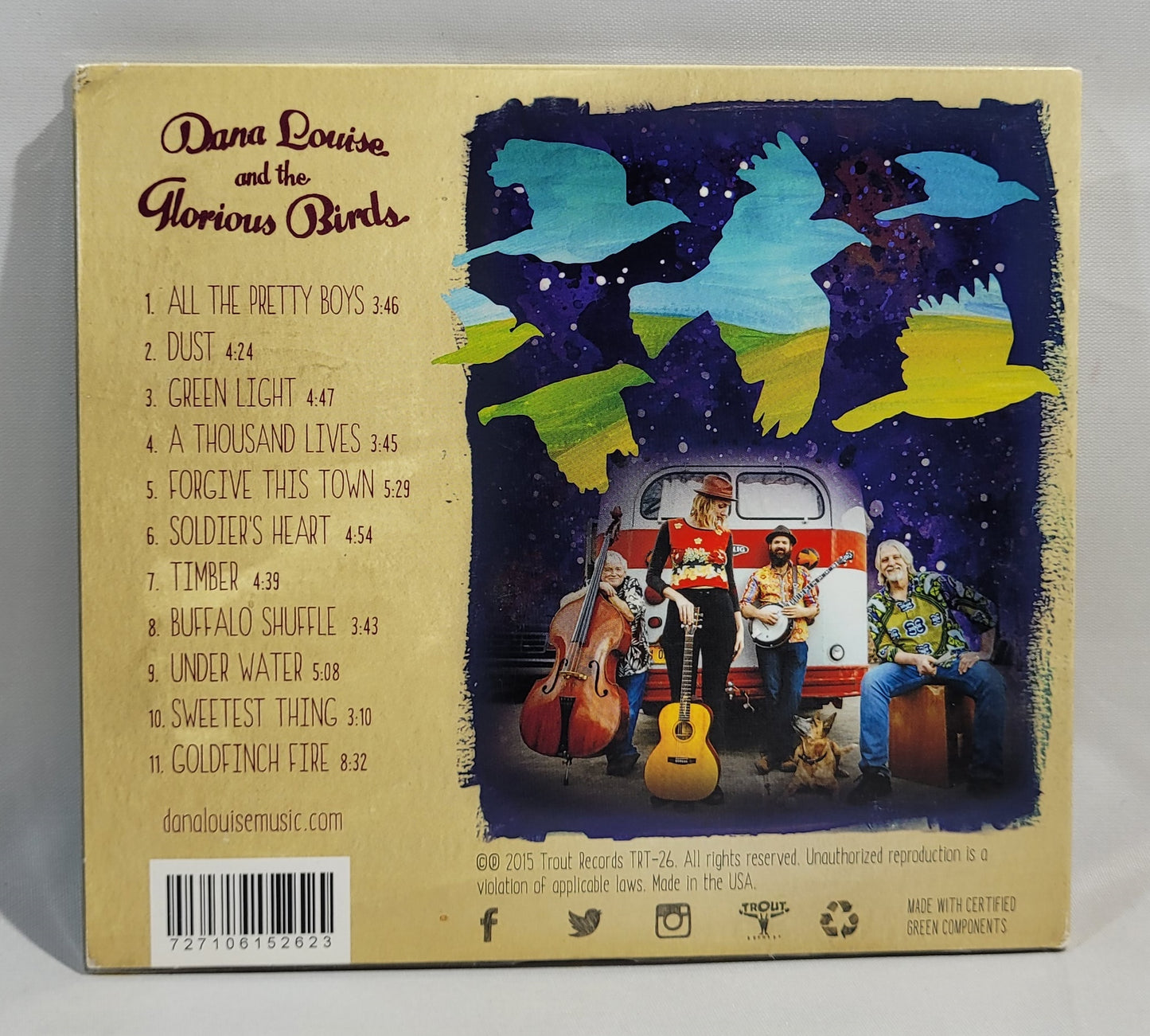 Dana Louise and the Glorious Birds - Dana Louise and The Glorious Birds [CD]
