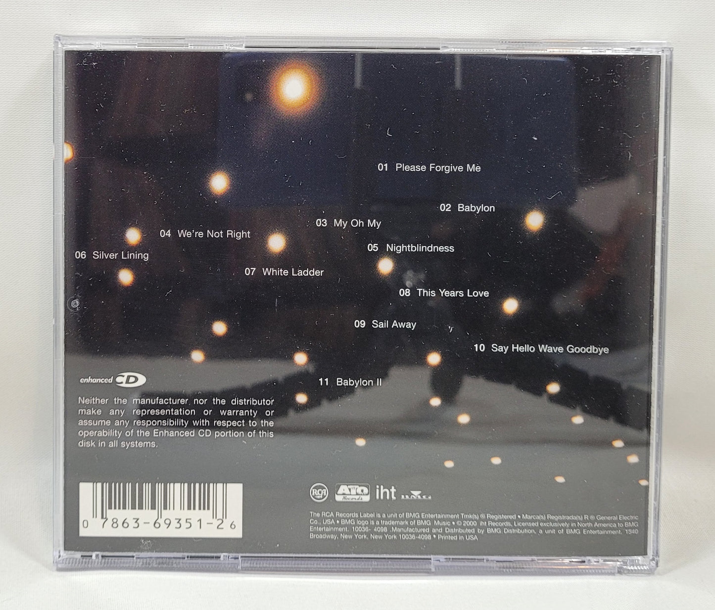 David Gray - White Ladder [2000 Reissue Enhanced] [Used CD] [B]