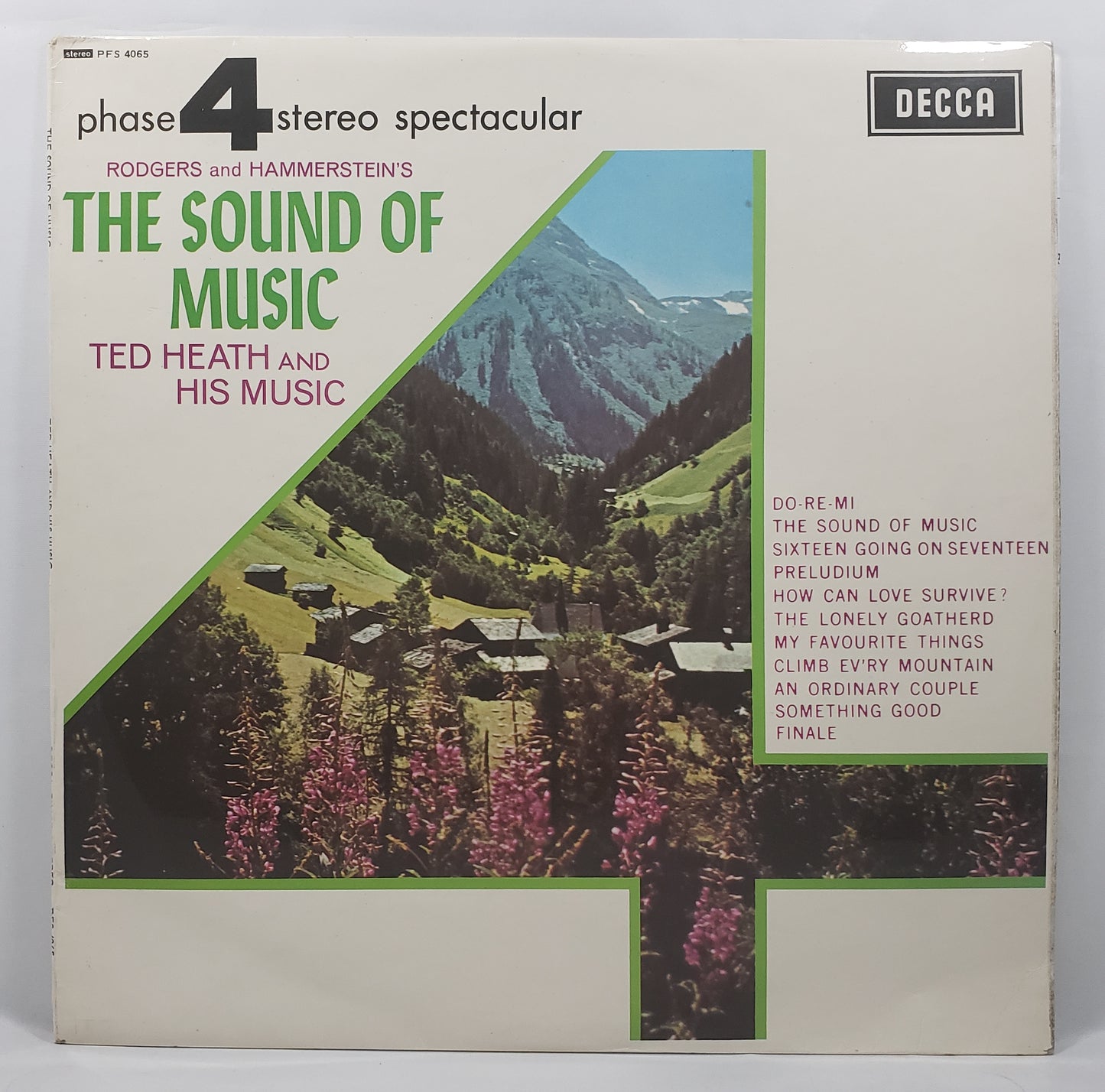 Ted Heath and His Music - The Sound of Music [1965 Phase 4 Used Vinyl Record LP]