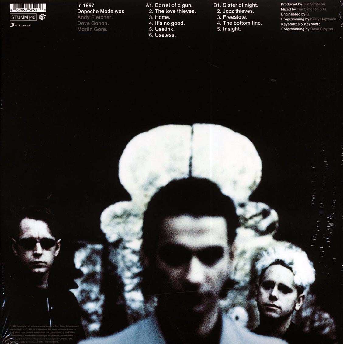 Depeche Mode - Ultra [2016 Remastered] [New Vinyl Record LP]